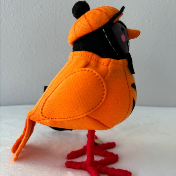 New 2024 Halloween Felt Bird Decor Cat fegurine. - Picture 2 of 4